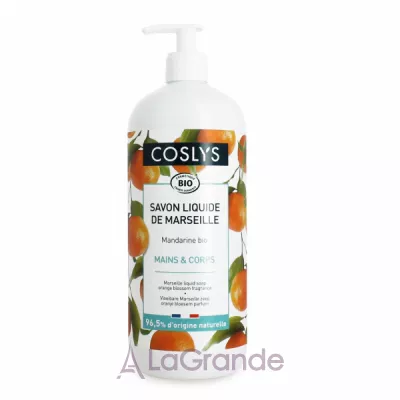 Coslys Parfum Mandarine Marseille Liquid Soap         