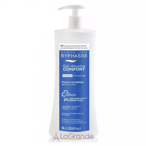 Byphasse Comfort Dermo Shower Gel Sensitive Skin ���� ��� ���� ��� ������� ����