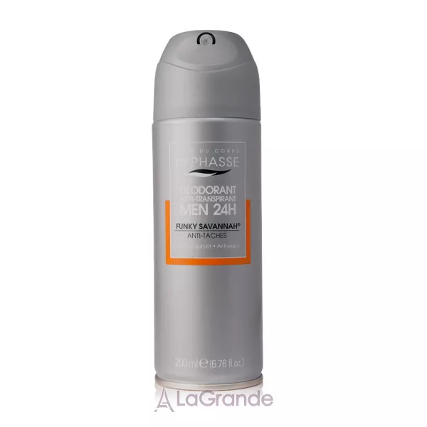 Byphasse Men 24h Anti-Perspirant Deodorant Funky Savannah Spray ����������-����� ��� ������� 