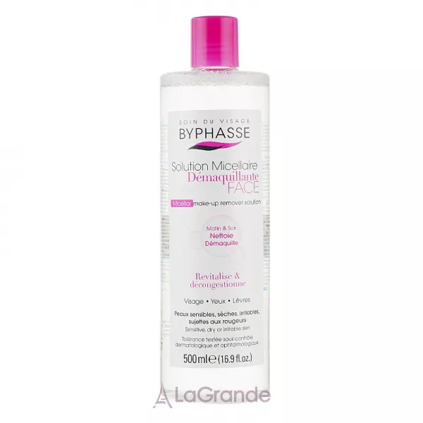 Byphasse Micellar Make-Up Remover Solution Sensitive, Dry And Irritated Skin ̳������� ���� ��� �������� �������