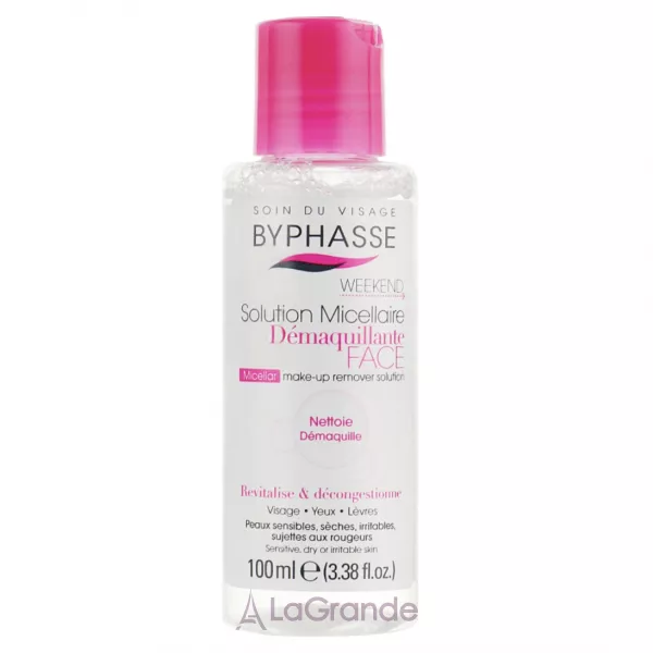 Byphasse Micellar Make-Up Remover Solution Sensitive, Dry And Irritated Skin ̳������� ���� ��� �������� �������