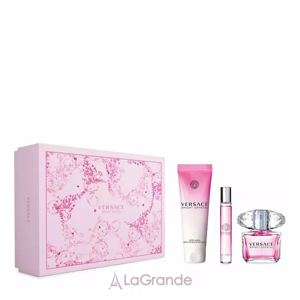 Versace Bright Crystal ���� (�������� ���� 90 �� + �������� 10 �� + ������� ��� ��� 150 ��)