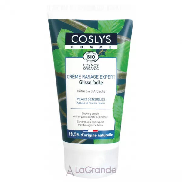 Coslys Homme Shaving Cream With Organic Beech Bud Extract ���� ��� ������ � ���������� ���������� ������� ����