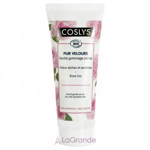 Coslys Facial Care Facial Gentle Scrub With Organic Rose Floral Water ������ ����� ��� ���� � ���������� ���� ��� ����� � �������������� ����