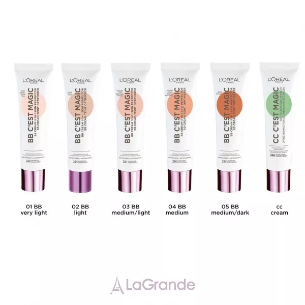 L'Oreal Paris BB C'est Magic Cream 5 in 1 Skin Perfector ��-����