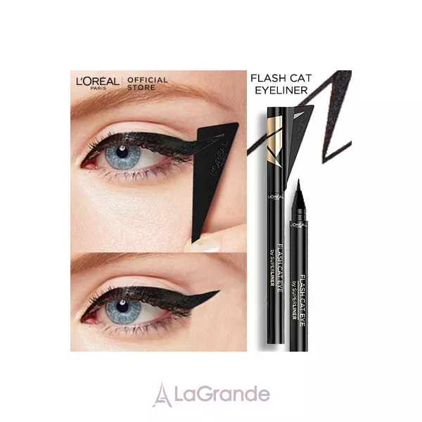 L'Oreal Paris Superliner Flash Cat Eye ����������� �������� ��� ����