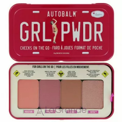 TheBalm Cosmetics Autobalm "GRL PWDR" Cheek Palette  '