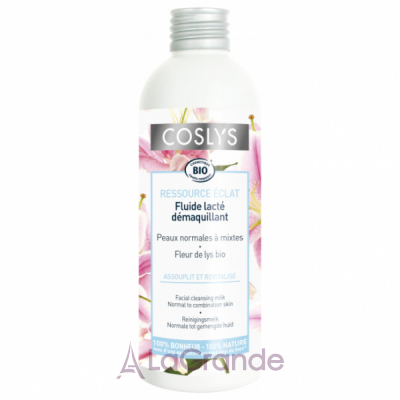 Coslys Facial Care Cleansing Milk With Lily Extract Normal to Combination Skin         