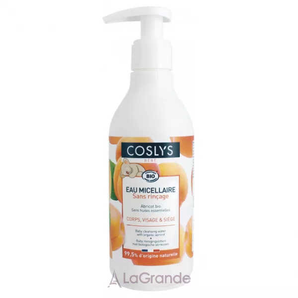 Coslys Baby Care Cleansing Water With Organic Apricot Extract ����������� ���� ��� ���� � ���������� ��������� ��� ���������