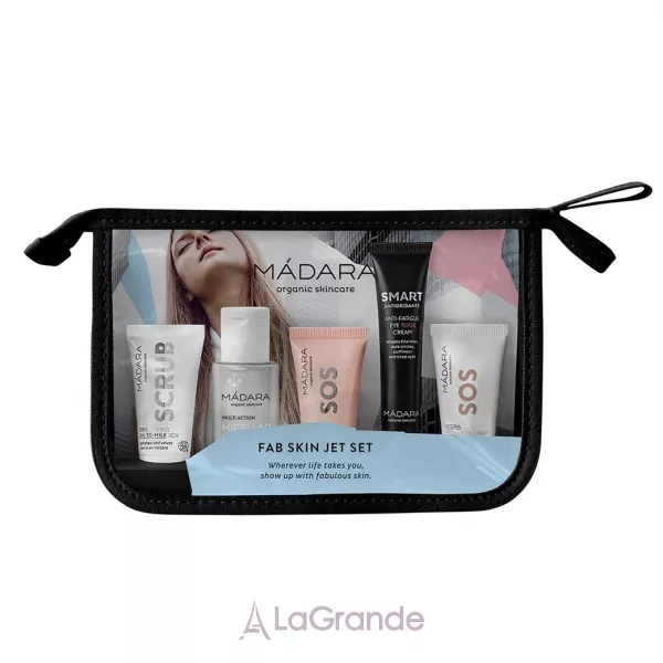 Madara Fab Skin Jet Set �������� ����� (micel/water/50/ml+skr/12,5/ml+mask/12,5/ml+cr/20/ml+cr/15/ml)