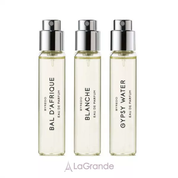 Byredo Parfums La Selection Nomade Set ����� (��������������� ���� Bal D'Afrique 12 �� + Blanche 12 �� + Gypsy Water 12 ��)