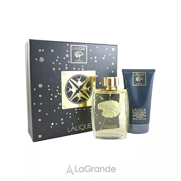 Lalique Pour Homme Lion ����� ( ��������������� ���� 125 �� + ���� ��� ���� 100 �� )