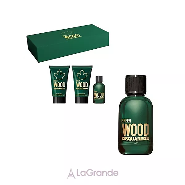 Dsquared2 Green Wood ���� (�������� ���� 5 �� + ������� ���� ������ 25 �� + ���� ��� ���� 25 ��)