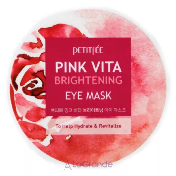 Petitfee & Koelf Pink Vita Brightening Eye Mask ������������ ����� �� ��� �� ����� ������� ������ ����