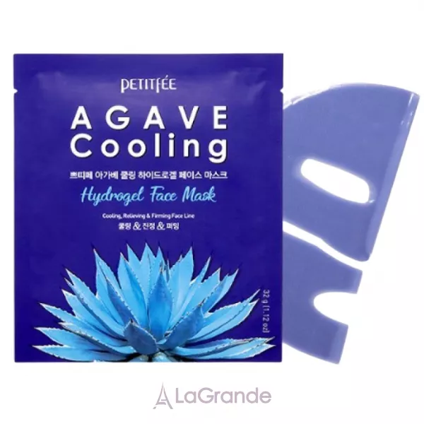 Petitfee & Koelf Agave Cooling Hydrogel Face Mask ������������ ����������� ����� ��� ���� � ���������� �����