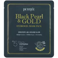 Petitfee & Koelf Black Pearl & Gold Hydrogel Mask ������������ ����� � ������� � ������ ��������