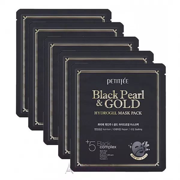 Petitfee & Koelf Black Pearl & Gold Hydrogel Mask ó��������� ����� �� ������� �� ������� �������