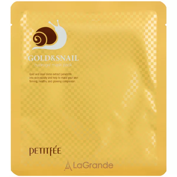 Petitfee & Koelf Gold & Snail Hydrogel Mask ������������ ����� ��� ���� � ������� � �������