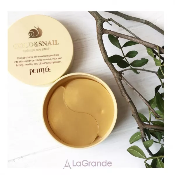 Petitfee & Koelf Gold & Snail Hydrogel Eye Patch ������������ ����� ��� ���� c ������� � �������