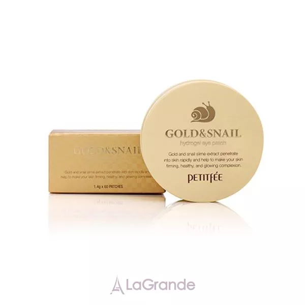 Petitfee & Koelf Gold & Snail Hydrogel Eye Patch ������������ ����� ��� ���� c ������� � �������