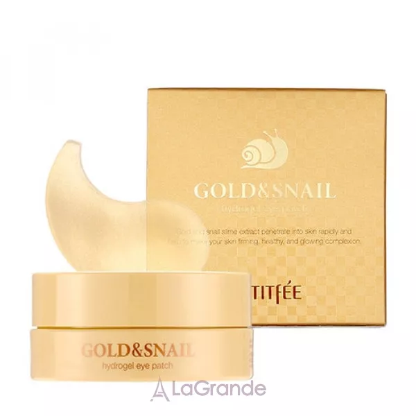 Petitfee & Koelf Gold & Snail Hydrogel Eye Patch ������������ ����� ��� ���� c ������� � �������