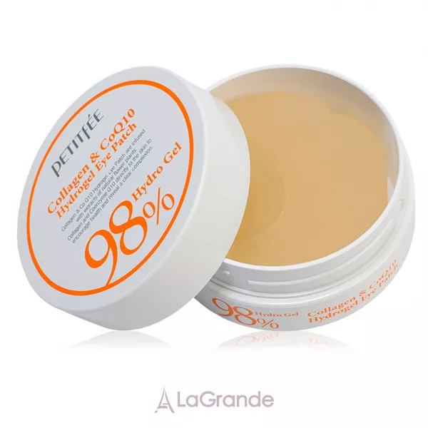 Petitfee & Koelf Collagen & Co Q10 Hydrogel Eye Patch ������������ ����� ��� ���� � ���������� � ��������� Q10