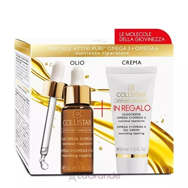 Collistar Pure Actives Omega 3 + Omega 6 ����� (�����, 30 �� + �����-���� 6, 30 ��)