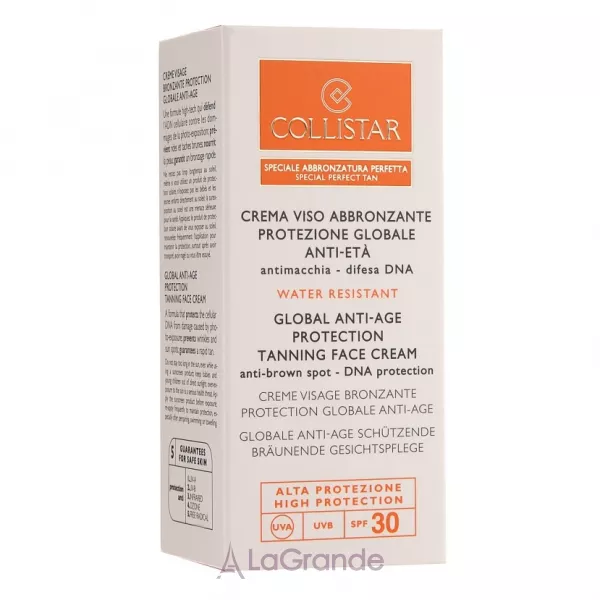 Collistar Special Perfect Tanning Global Anti-Age Protection Tanning Face ���� ��� ���� ������ ���������� �����