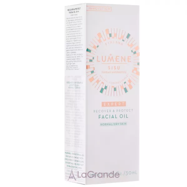 Lumene Sisu Urban Antidotes Recover&Protect Facial Oil ����������������� ����� ��� ����