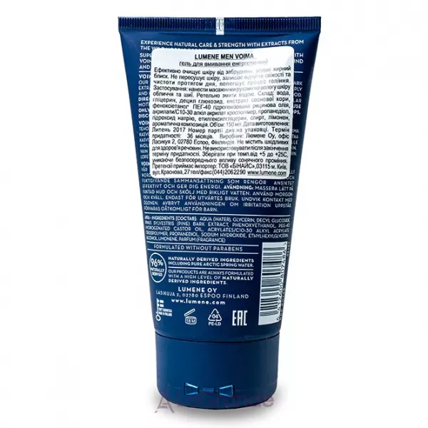 Lumene Men Voima Energizing Face Wash �������� ��� ��������