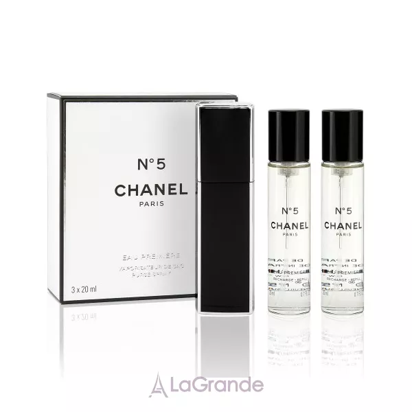Chanel �5 Eau Premiere ����� (��������������� ���� 20 �� + 2 �������-������� �� 20 ��)
