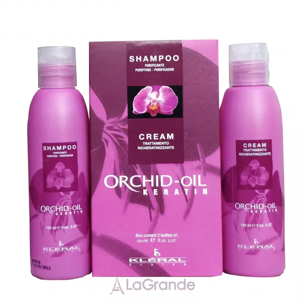 Kleral System Orchid Oil Line Keratin Kit ���� (������� 150�� + ����� 150��)