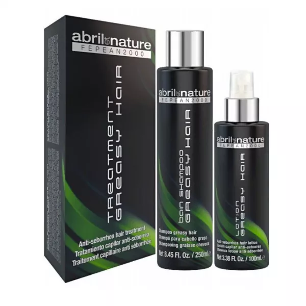 Abril Et Nature Fepean 2000 Treatment Greasy Hair Pack ����� ��� ������ ����� (������� 250 �� + ������ 100 ��)