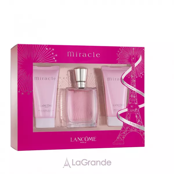 Lancome Miracle ���� (����������� ���� 30 �� + ������� ��� ��� 50 �� + ���� ��� ���� 50 ��)