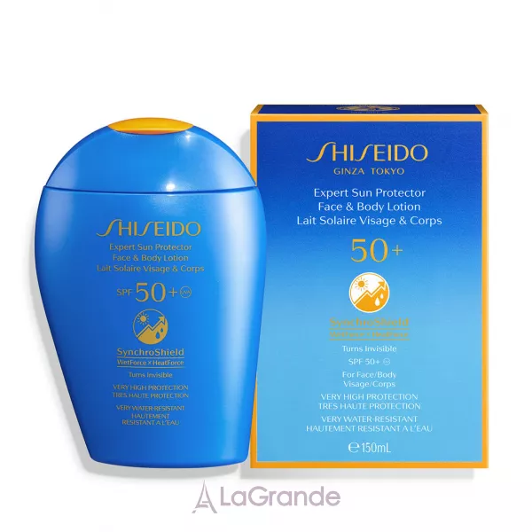 Shiseido Expert Sun Protection Face and Body Lotion SPF50 �������������� ������ ��� ���� � ���� SPF50