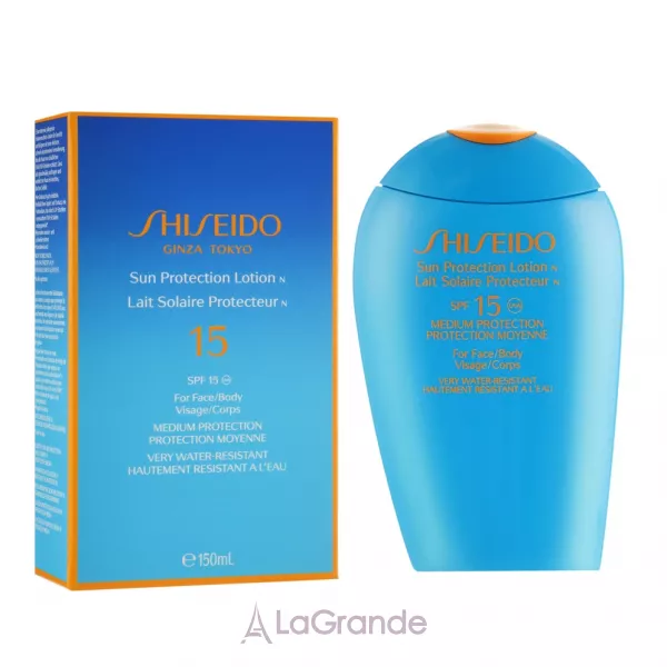 Shiseido Expert Sun Protection Face and Body Lotion SPF15 �������������� ������ ��� ���� � ���� SPF15