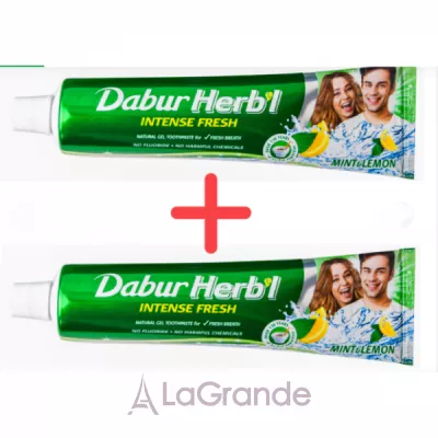 Dabur Herbl Mint & Lemon Natural Toothpaste   