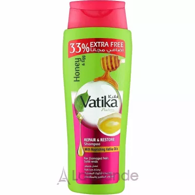 Dabur Vatika Egg Protein Rejuvenating Shampoo       ,  