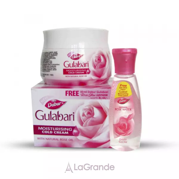 Dabur Gulabari Moisturizing Gold Cream + Rose Water ����� 