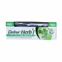 Dabur Herb�l Basil Natural Toothpaste ������ ����� "�������", 150 � + ������ �����
