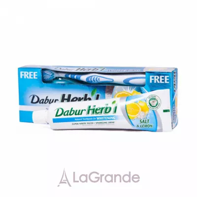 Dabur Herbl Salt & Lemon Natural Toothpaste   