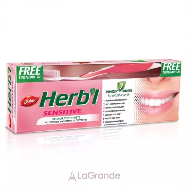 Dabur Herb�l Sensitive Natural Toothpaste ����� ����� ��� �������� ����, 150 � + ����� �����
