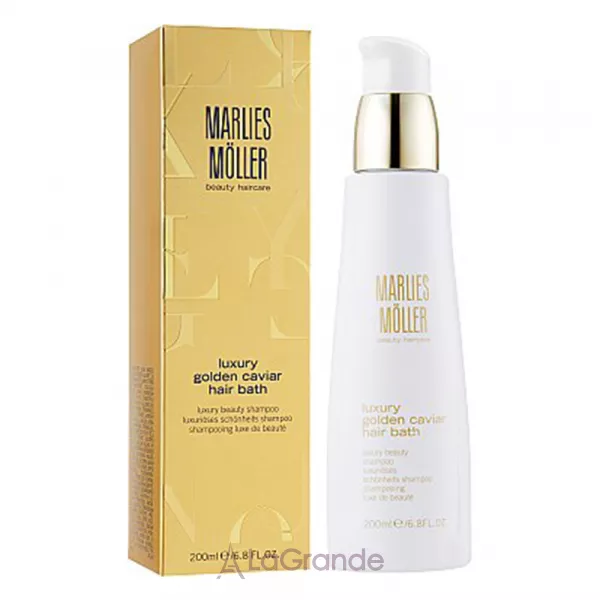 Marlies Moller Luxury Golden Caviar Hair Bath ������� �� ���������� ����� ����