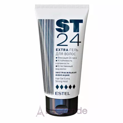 Estel Professional ST 24 Hair Gel Extra Strong Hold   ,  