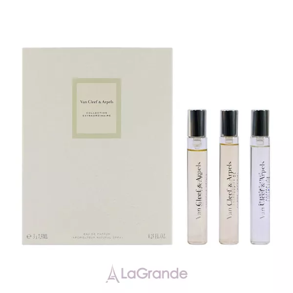 Van Cleef & Arpels Collection Extraordinaire Set ����� (��������������� ���� Ambre Imperial 7,5 �� + Moonlight Patchouli 7,5 �� + Bois Dore 7,5 ��)