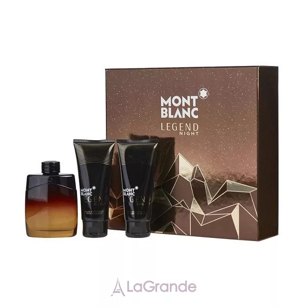 Mont Blanc Legend Night ����� ( ��������������� ���� 100 �� + ���� ��� ���� 100 �� + ������� ����� ������ 100 �� )