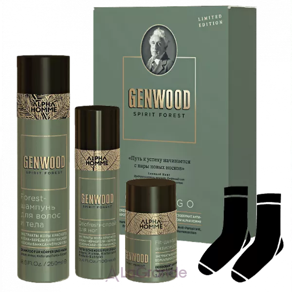 Estel Professional Alpha Homme Genwood Fresh&Go ����� ( ������� ��� ����� � ���� 250 �� +����������-�������������� 50 �� + ����� ��� ��� 100 ��)