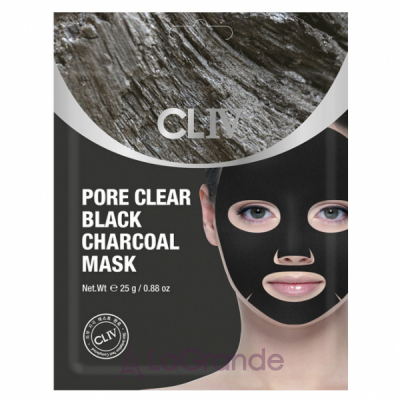 CLIV Pore Clear Black Charcoal Mask         