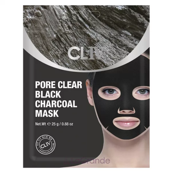 CLIV Pore Clear Black Charcoal Mask ����� � ������ ����� ��� �������� ��� �� �����������