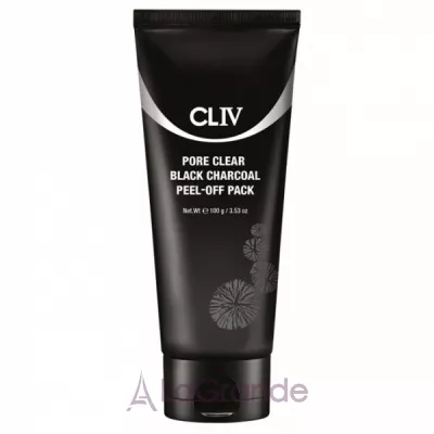 CLIV Pore Clear Black Charcoal Peel-off Pack -        